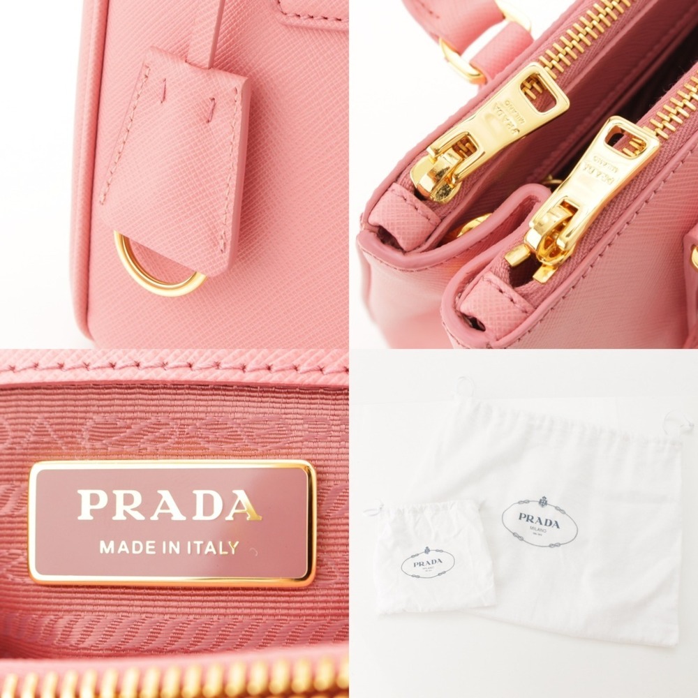 Prada Galleria Saffiano Handbag Petalo Pink - Picture 7 of 8